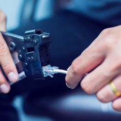 IT COMPUTERS SECURITY CAMERAS WORKSTATION CABLE DROPS ETC