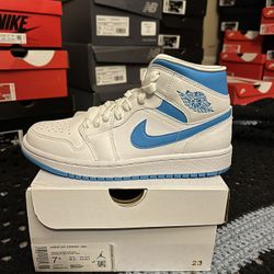 Jordan 1 Mid UNC size 7.5W (6M)