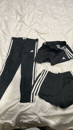 Adidas Black 3-Stripe Athletic Bundle