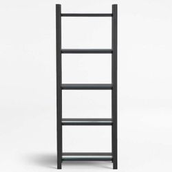 Crate And Barrel Pilsen book shelves Graphite (Pair) - Retail Price Is $499 Per Shelf