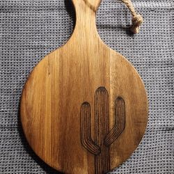 Custom Wood Burned Cutting Board