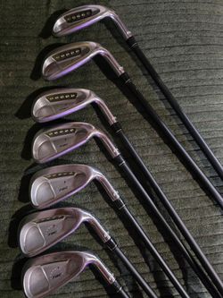 TaylorMade irons + putter & approach wedge