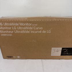 LG 34BR55QC-B 34'' UltraWide QHD Curved Monitor