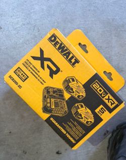 Dewalt batteries with charger