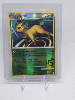 Pokemon Leafeon reverse foil