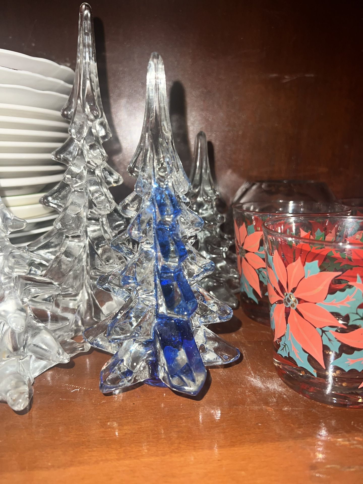 Vintage Glass Christmas Tree 