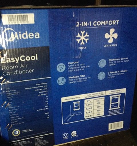 Brand New Midea Easy Cool Air cnditioner