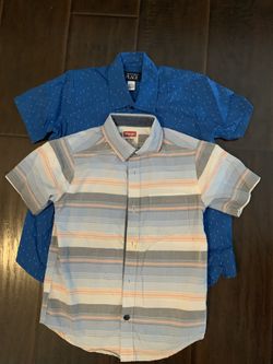 New Boys Button Up Shirts