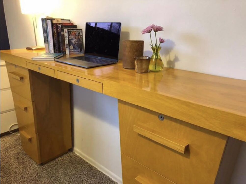 Unique wood table/desk