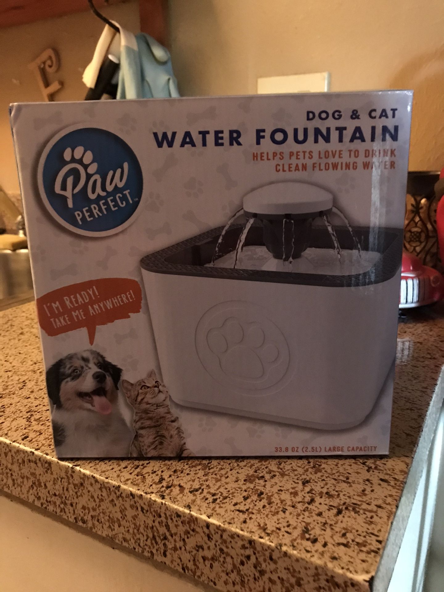 Paw Perfect Water Fountain For Dogs/cats