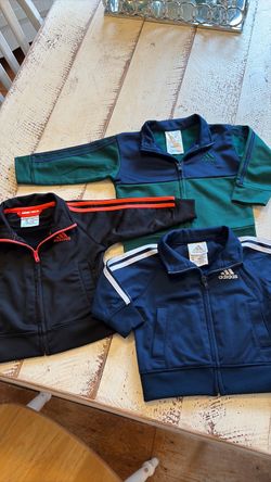 3 Baby Adidas Jackets, 3 months, 2 are 6 months