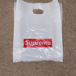 White Plastic Supreme Bag