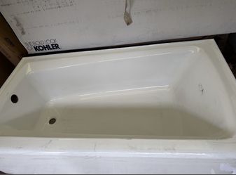 Kohler 60x32LH cast iron bathtub