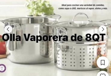 Princess House 8qt Stockpot & Steamer insert