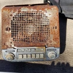 Vintage car Radio