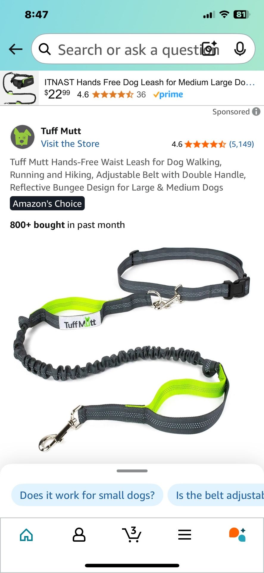 Dog Lease Never Used