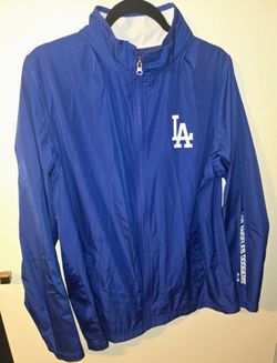 Men's L Dodger windbreaker