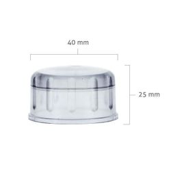 12pcs Cocktail Shaker Lids Replacement Plastic Shaker Cup Caps Bubble Tea and Juice Shaking Cup Cap Neck Diameter 40mm