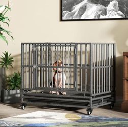 38" Heavy Duty Dog Crate