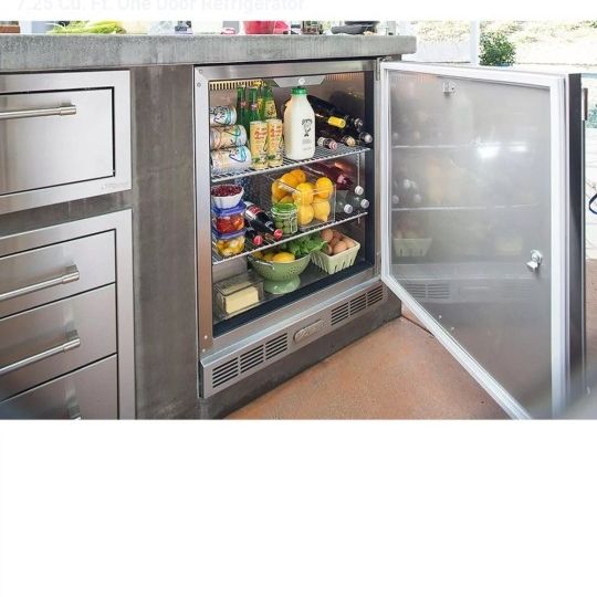 Alfresco Single Door Refrigerator 