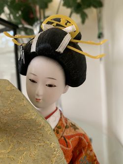 Japanese geisha 9” height