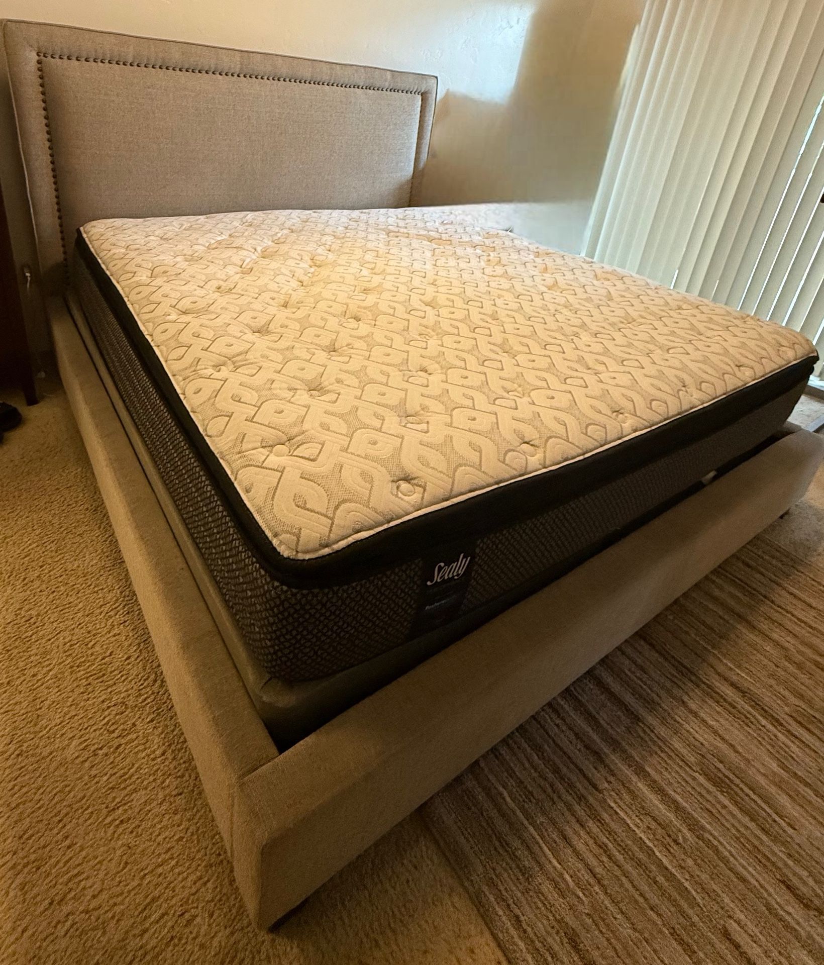 King bed and Mattress 