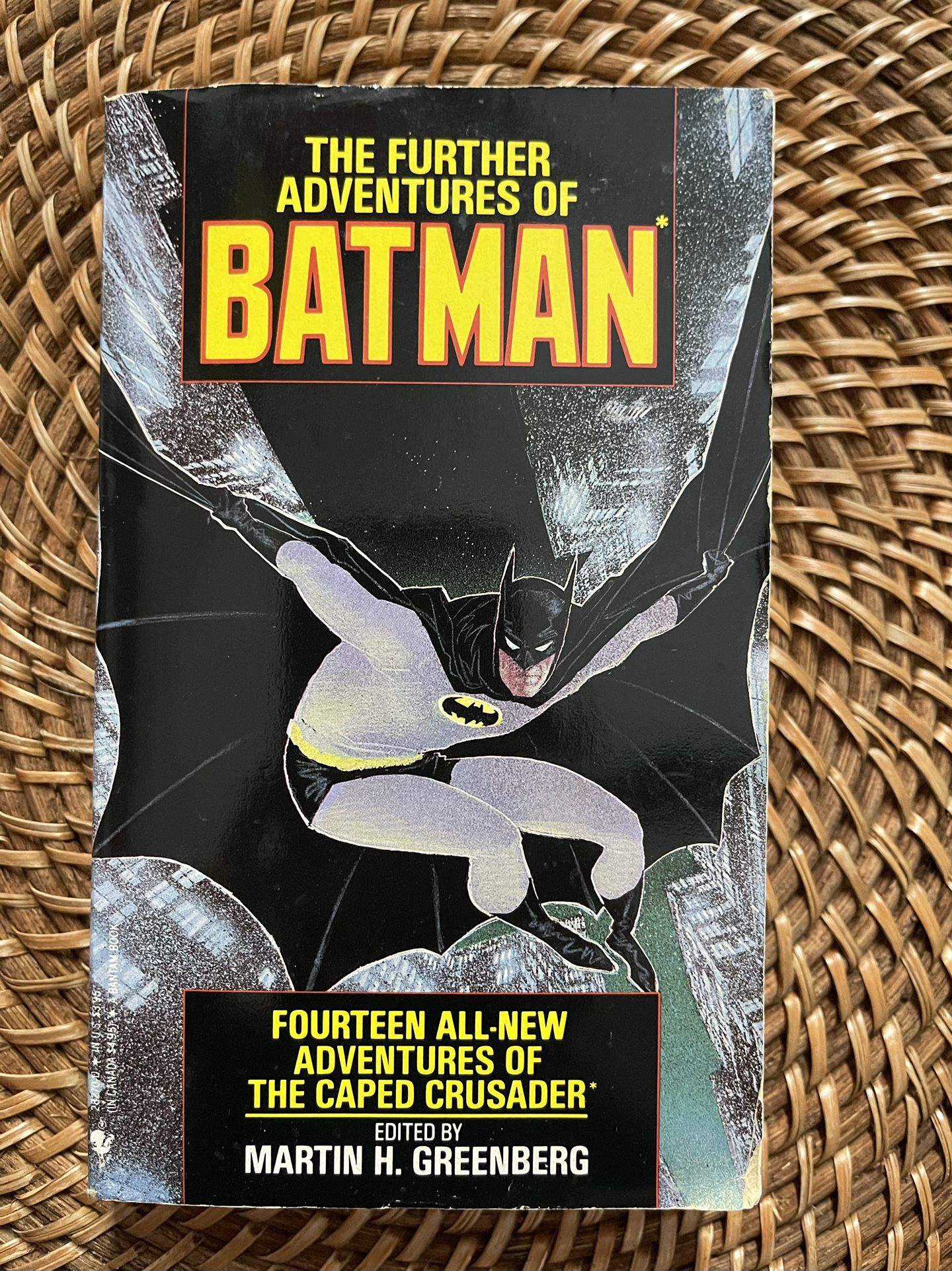 Batman 1989 The Further Adventures of Batman Paperback 1st Edition Martin H. Greenberg