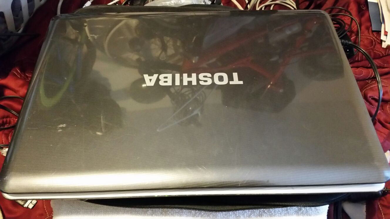 Toshiba satellite 15.6" laptop