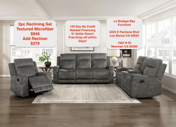 Reclining Sofa Sets! Unbeatable Prices!
