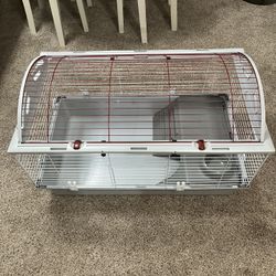Living World Deluxe Habitat, Rabbit, Guinea Pig and Small Animal Cage, Size Large
