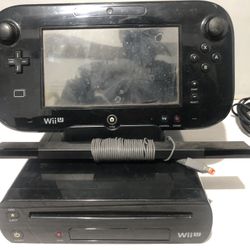 Nintendo WII U With All Of The Accessories