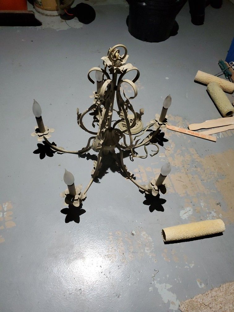 Small 5 Light Chandelier 
