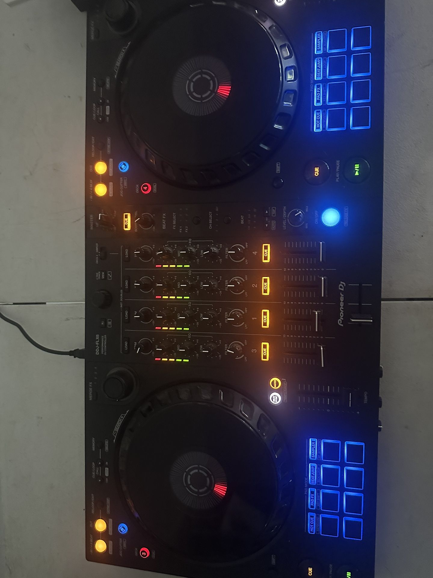 Pioneer DDJ FLX6 4 Channel Controller