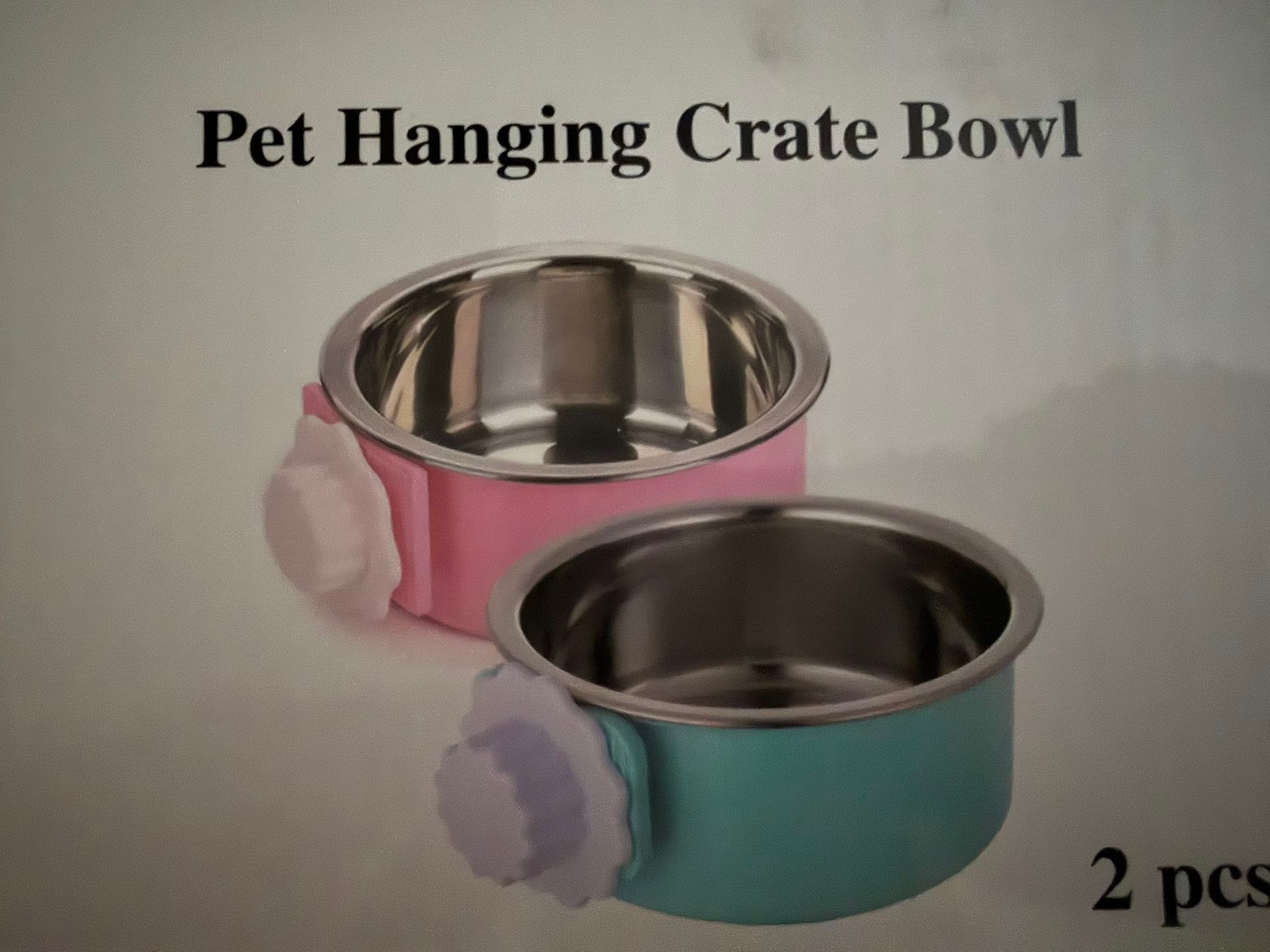 Pet Hanging Crate Bowl