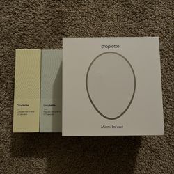 Droplette Micro Infuser With Charging Dock + Power Adapter + 19 Capsules