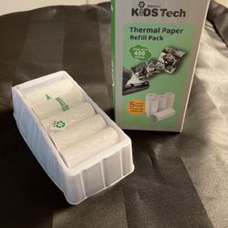 Camera Thermal Paper 5 Rolls Refill Register Mini Printer Printing Pos Credit Heat Sensitive Child White