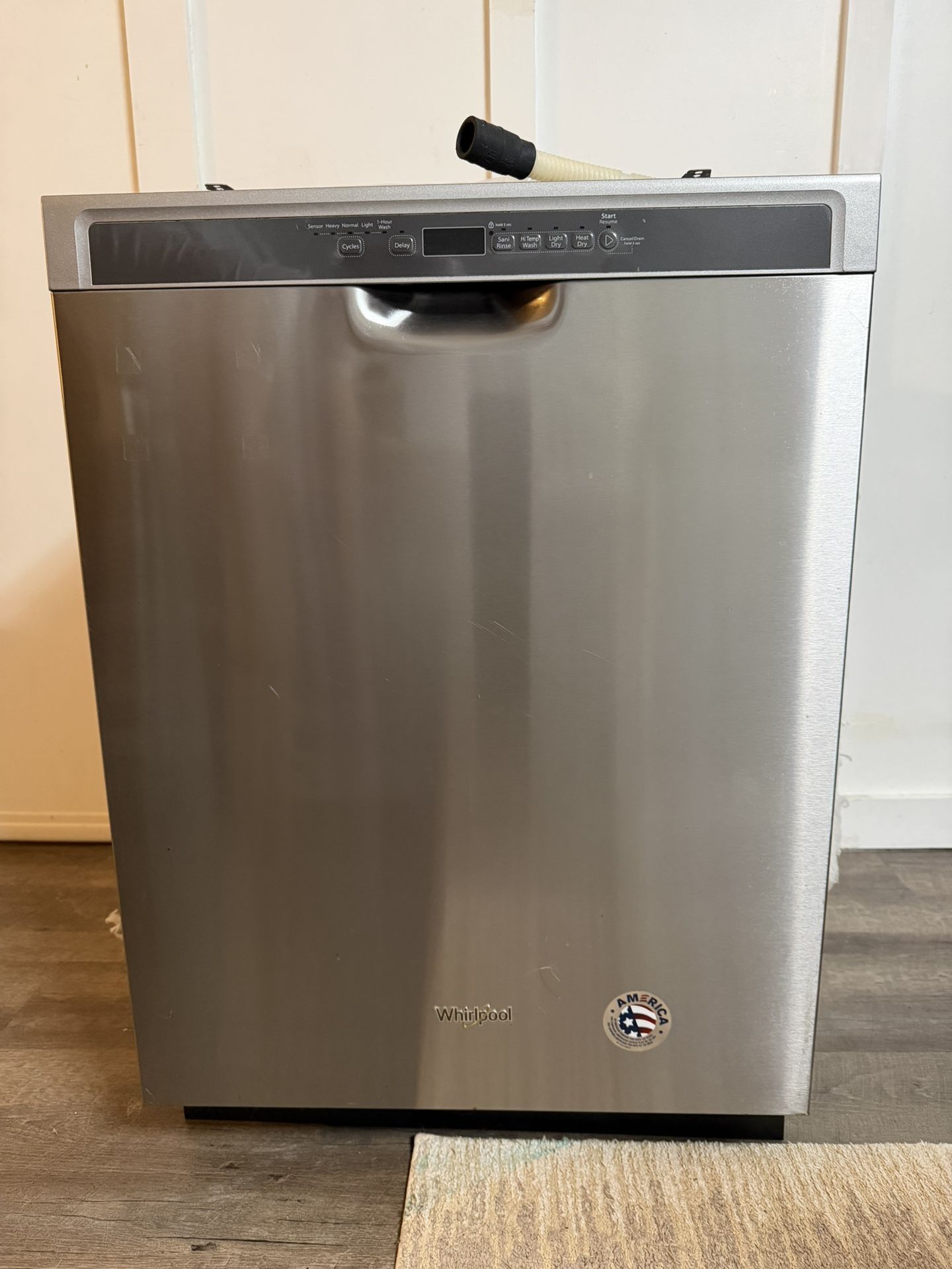 Whirlpool Stainless Steel Dishwasher (3 Racks) 