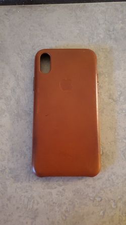 IPhone x /Xs leather case
