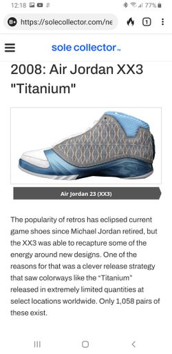 Jordan 23 outlet titanium