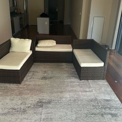 Outdoor Couch And Rug