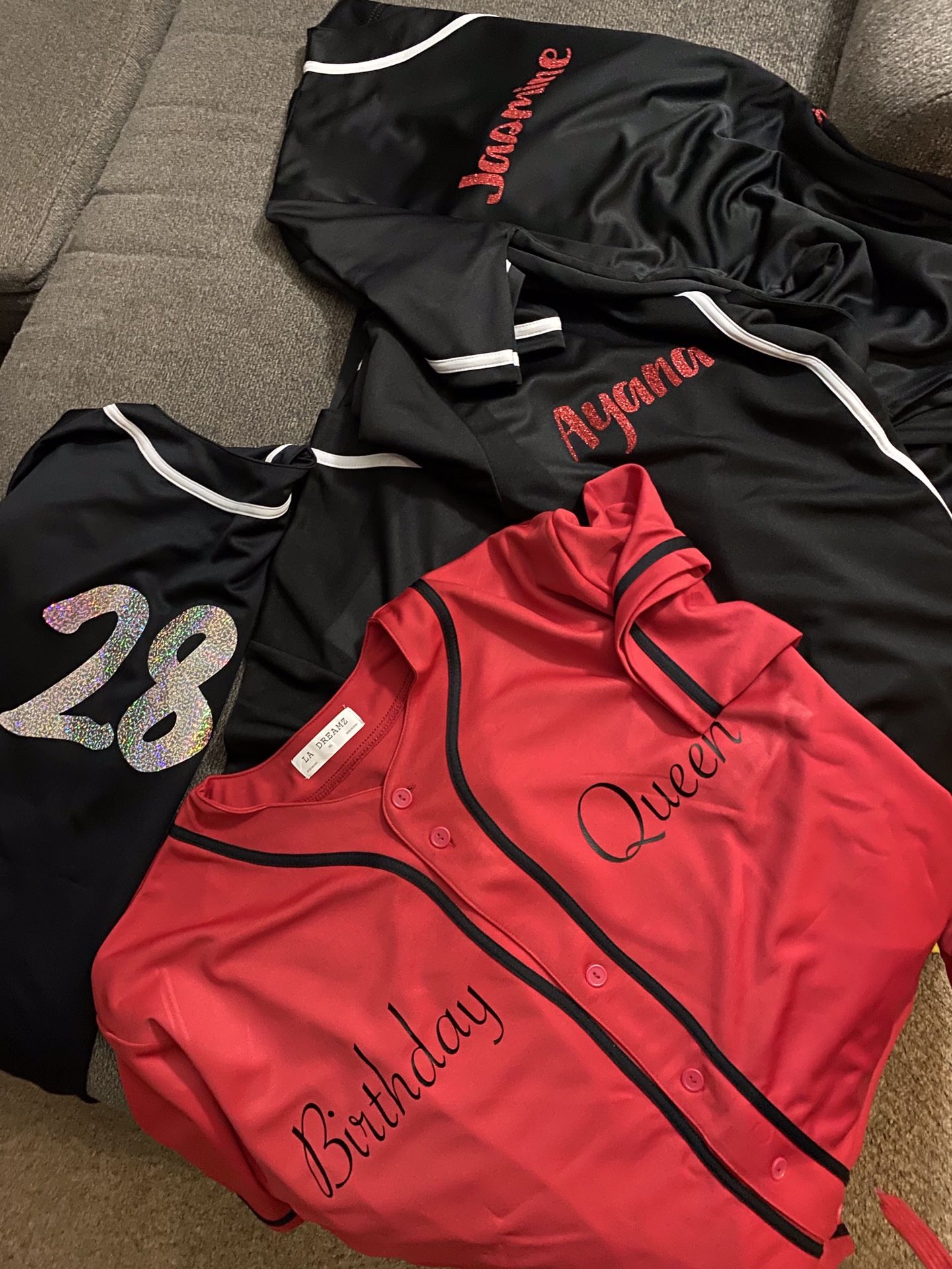 Personalized jerseys