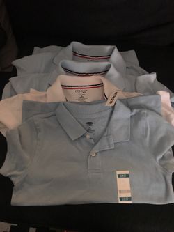 Boys School Shirts Size 6-7