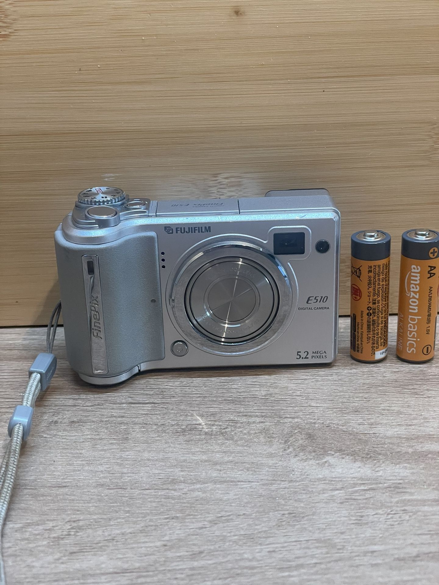 fujifilm finepix e510 silver digital camera tested works