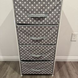 Grey 4-drawer Dresser 