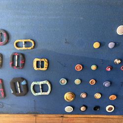Vintage button/belt maker