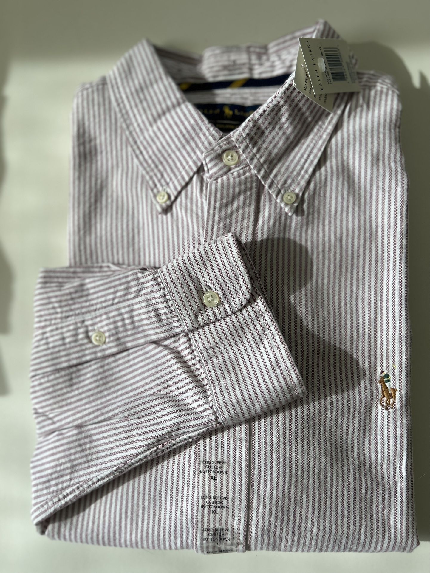 NEW Men’s Ralph Lauren Oxford Cloth Button Down- Sz XL