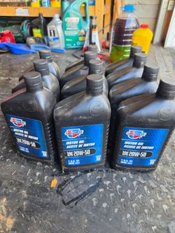 11 qts 20w-50 oil