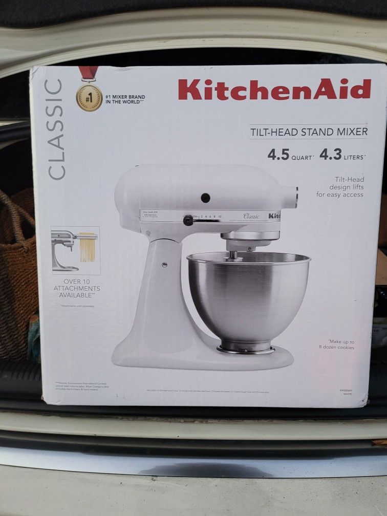 White Mixer, New In Box