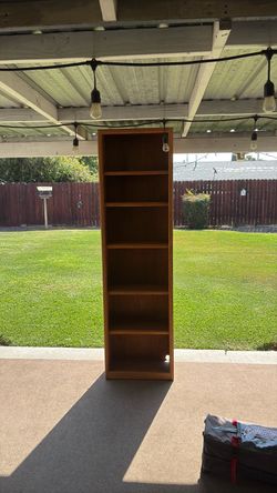 Tall bookshelves