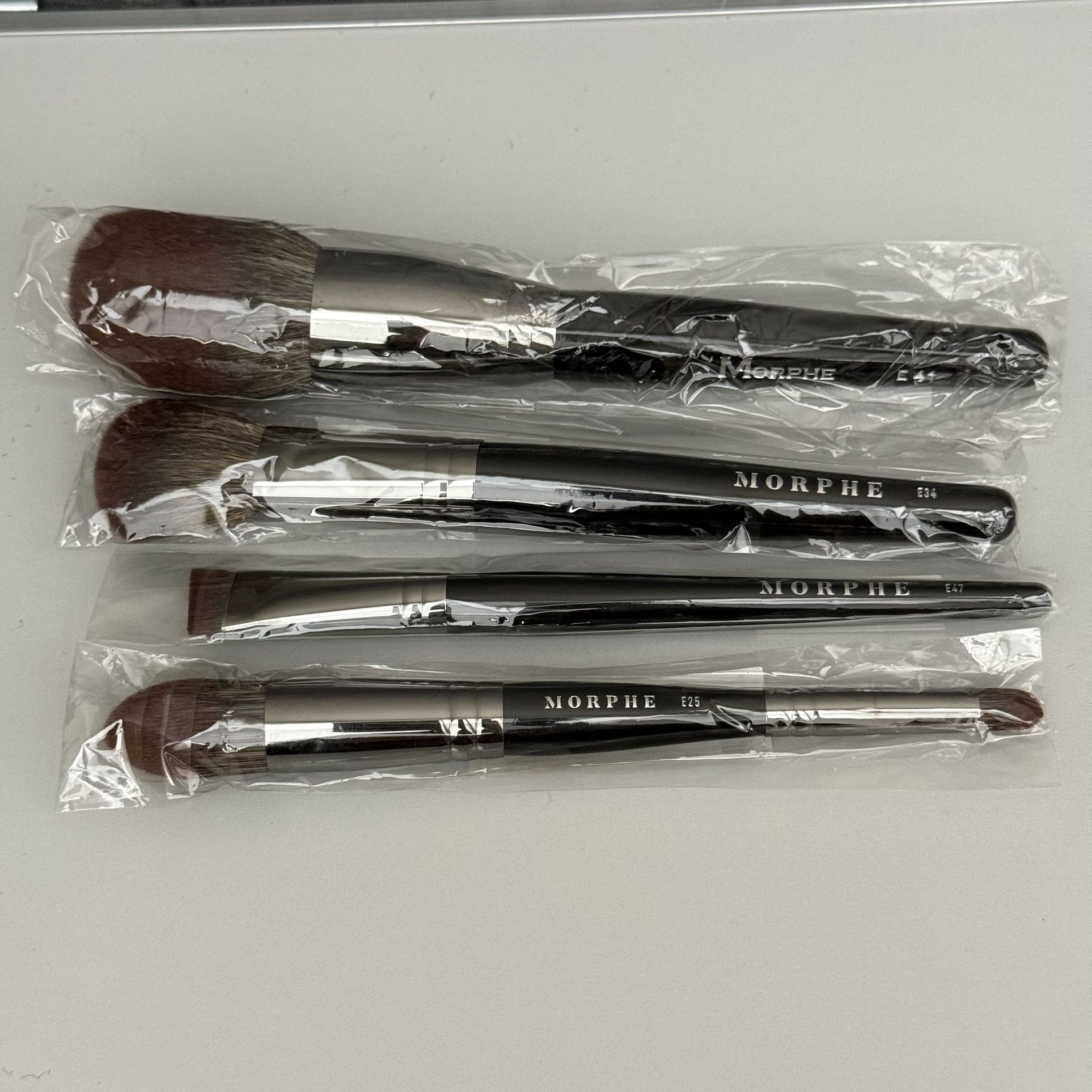 Morphe | Makeup Brushes With Grey Handles, New